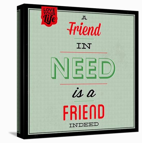 Friend Indeed 1-Lorand Okos-Stretched Canvas