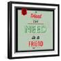 Friend Indeed 1-Lorand Okos-Framed Art Print