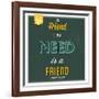 Friend Indeed-Lorand Okos-Framed Art Print