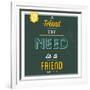 Friend Indeed-Lorand Okos-Framed Art Print