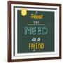 Friend Indeed-Lorand Okos-Framed Art Print