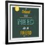 Friend Indeed-Lorand Okos-Framed Art Print