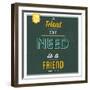 Friend Indeed-Lorand Okos-Framed Art Print