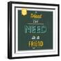 Friend Indeed-Lorand Okos-Framed Art Print