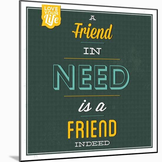 Friend Indeed-Lorand Okos-Mounted Art Print