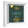 Friend Indeed-Lorand Okos-Framed Art Print