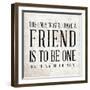 Friend-null-Framed Art Print