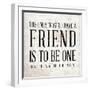 Friend-null-Framed Art Print