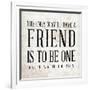 Friend-null-Framed Art Print