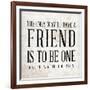 Friend-null-Framed Art Print