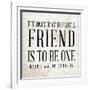 Friend-null-Framed Art Print