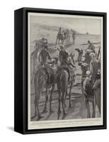 Friendly Arabs Scouting at Dawn on the Hills South of Sarras-Sydney Prior Hall-Framed Stretched Canvas