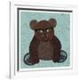 Friendly Bear-Morgan Yamada-Framed Art Print