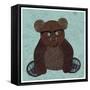 Friendly Bear-Morgan Yamada-Framed Stretched Canvas