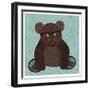 Friendly Bear-Morgan Yamada-Framed Art Print