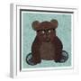 Friendly Bear-Morgan Yamada-Framed Art Print