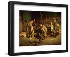 Friendly Critics, 1882-83-Charles Martin Hardie-Framed Giclee Print