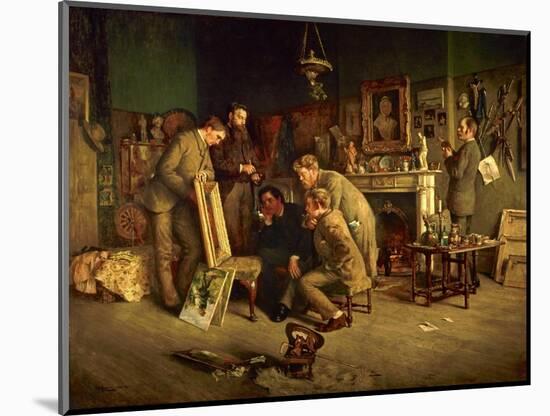 Friendly Critics, 1882-83-Charles Martin Hardie-Mounted Giclee Print