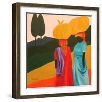 Friendly Encounter, 2006-Patricia Brintle-Framed Giclee Print