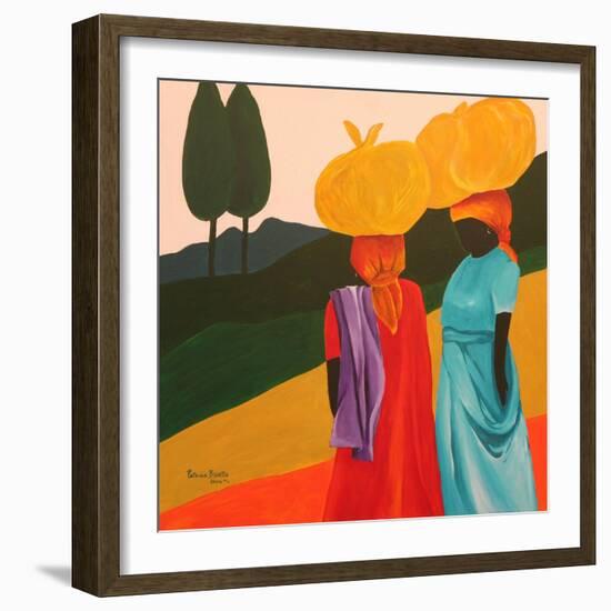 Friendly Encounter, 2006-Patricia Brintle-Framed Giclee Print