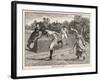 Friendly Game of Mixed Doubles-Everard Hopkins-Framed Art Print