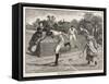 Friendly Game of Mixed Doubles-Everard Hopkins-Framed Stretched Canvas