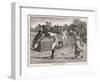Friendly Game of Mixed Doubles-Everard Hopkins-Framed Art Print