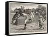 Friendly Game of Mixed Doubles-Everard Hopkins-Framed Stretched Canvas