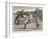 Friendly Game of Mixed Doubles-Everard Hopkins-Framed Art Print