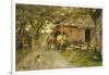 Friendly Gossips, 1889-Fritz Thaulow-Framed Giclee Print