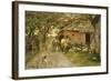 Friendly Gossips, 1889-Fritz Thaulow-Framed Giclee Print