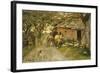 Friendly Gossips, 1889-Fritz Thaulow-Framed Giclee Print