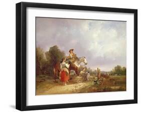 Friendly Gossips-William Snr. Shayer-Framed Giclee Print