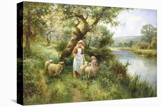 Friendly Greeting-Ernest Walbourn-Stretched Canvas