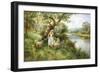 Friendly Greeting-Ernest Walbourn-Framed Giclee Print