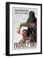 Friendly Hmo-null-Framed Art Print