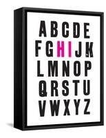 Friendly Letters-null-Framed Stretched Canvas