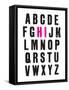 Friendly Letters-null-Framed Stretched Canvas