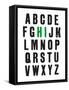 Friendly Letters-null-Framed Stretched Canvas