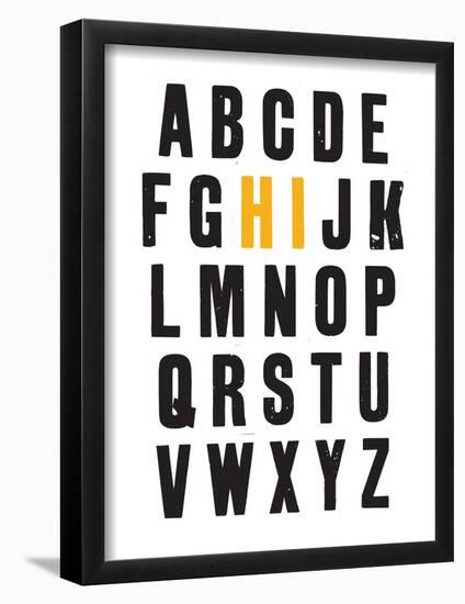 Friendly Letters-null-Framed Poster