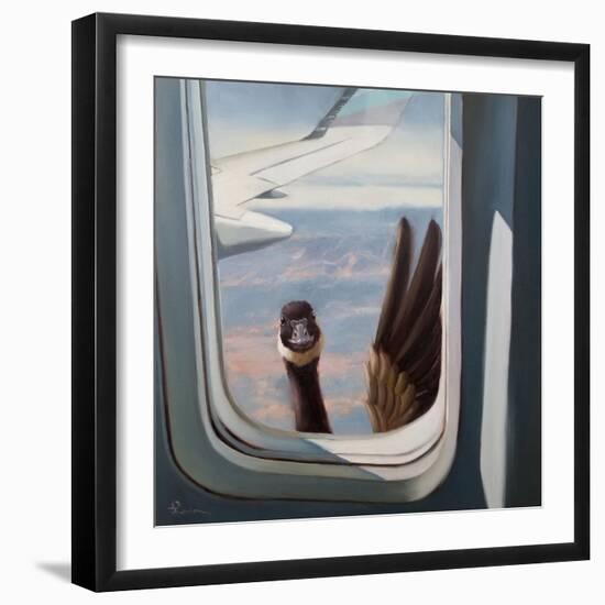 Friendly Skies-Lucia Heffernan-Framed Art Print