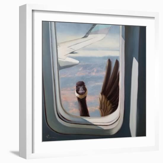 Friendly Skies-Lucia Heffernan-Framed Art Print