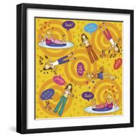 Friends 2-Maria Trad-Framed Giclee Print