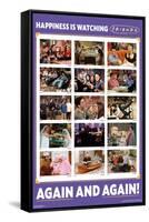 Friends 30th - Watching Again-Trends International-Framed Stretched Canvas