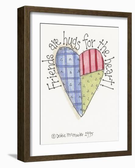 Friends are Hugs-Debbie McMaster-Framed Giclee Print