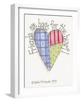 Friends are Hugs-Debbie McMaster-Framed Giclee Print