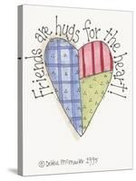Friends are Hugs-Debbie McMaster-Stretched Canvas