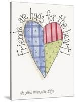 Friends are Hugs-Debbie McMaster-Stretched Canvas