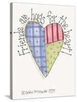 Friends are Hugs-Debbie McMaster-Stretched Canvas