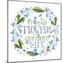 Friends are the Flowers in the Garden of Life-Heather Rosas-Mounted Art Print